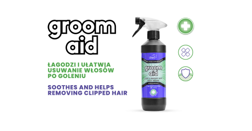 GROOM AID Kosmetyki do golenia koni