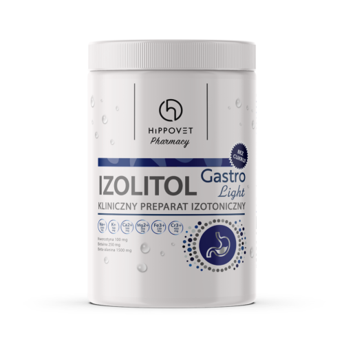 IZOLITOL GASTRO Light-  elektrolity dla koni bez cukru  opakowanie 1 kg