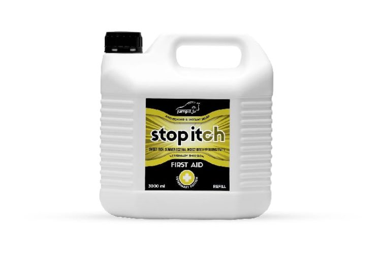 Jump it Stop Itch preparat na lipcówkę dla koni pojemność 3L
