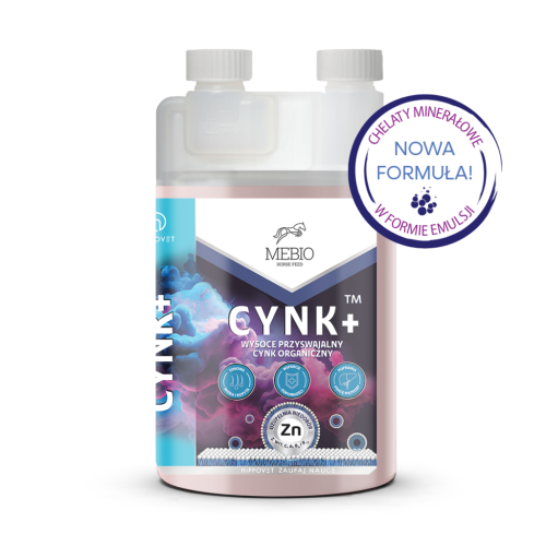 Hesta plus cynk 1 kg w granulacie suplement dla koni