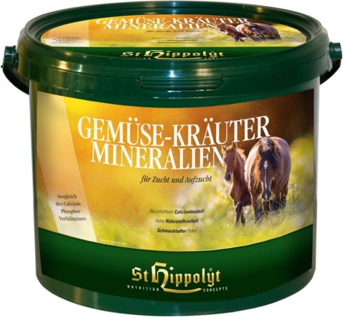 ST.HIPPOLYT Gemuse Krauter opakowanie 10kg, witaminy dla koni