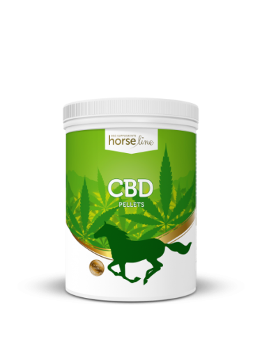 Suplement HorseLinePro CBD Kwiatostan konopi opakowanie 1,5kg