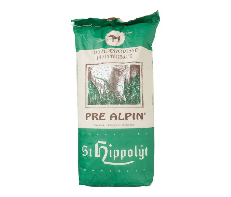 PreAlpin Wiesencobs trawokulki dla koni opakowanie 25 kg