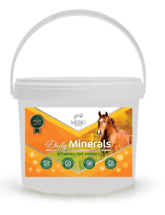 Mebio Daily Minerals witaminy dla koni opakowanie 4 kg