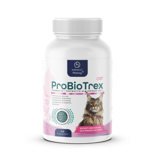 ProBioTrex Cat –probiotyk i postbiotyk dla kotów, suplement