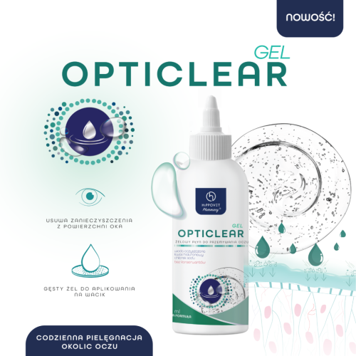 OptiClear Gel żel do przemywania oczu dla zwierząt