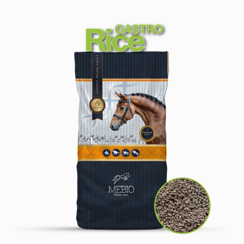Mebio Rice Gastro  otręby ryżowe dla koni opakowanie 15 kg
