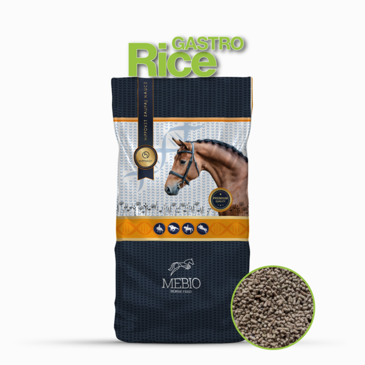 Mebio Rice Gastro  otręby ryżowe dla koni opakowanie 15 kg