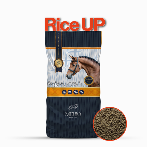 Rice Up  otręby ryżowe dla koni sportowych opakowanie 15 kg