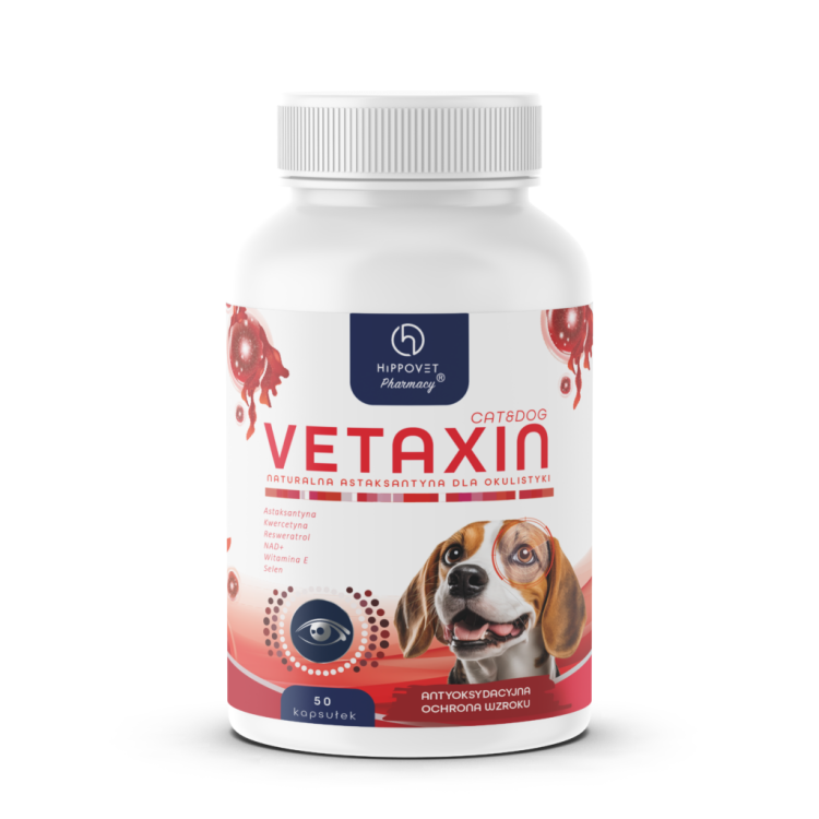 Vetaxin Cat&amp;Dog – naturalna astaksantyna suplement dla psów i kotów