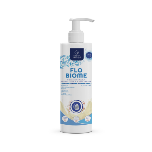 FloBiome emulsja probiotyczna dla psów i kotów pojemność 250 ml