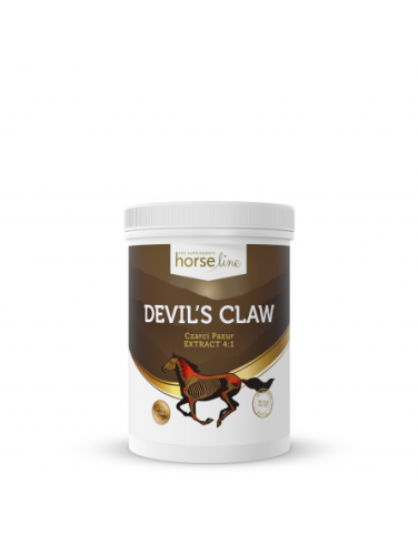 HorseLinePRO Czarci Pazur  naturalnie mocny suplement dla koni opakowanie 0.7 kg