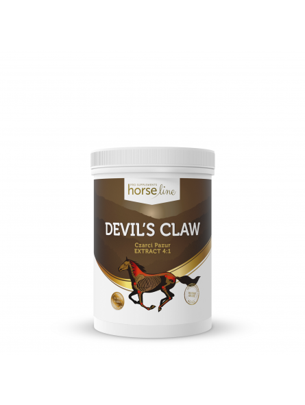 HorseLinePRO Czarci Pazur  naturalnie mocny suplement dla koni opakowanie 0.7 kg