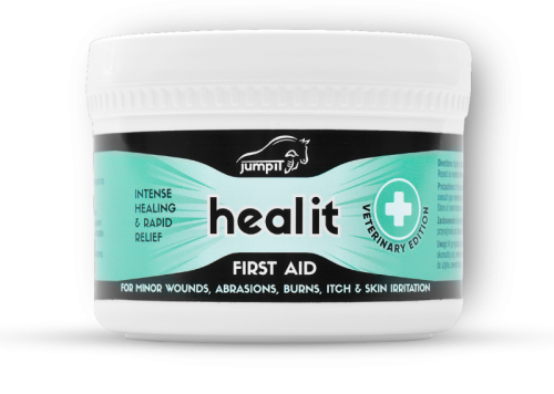 Jump it Heal it  Preparat Maść przyspieszająca gojenie dla koni pojemność 250 ml