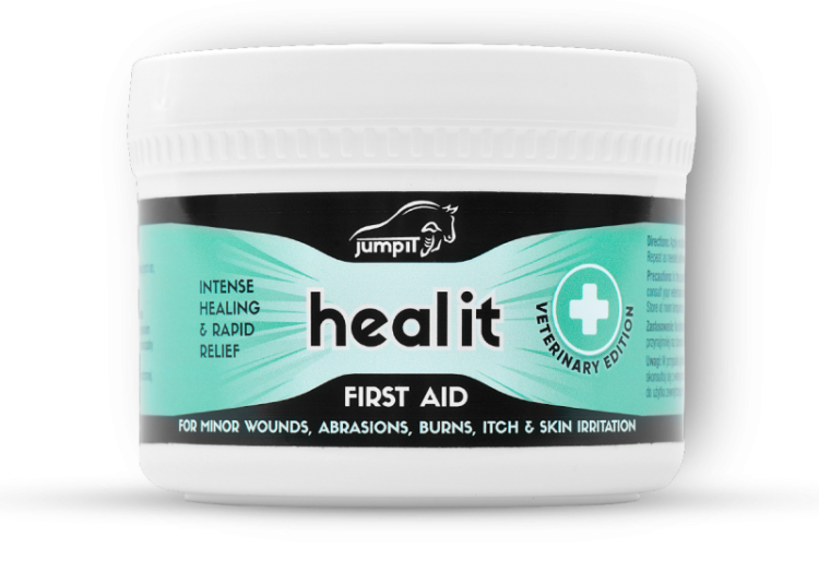 Jump it Heal it  Preparat Maść przyspieszająca gojenie dla koni pojemność 250 ml