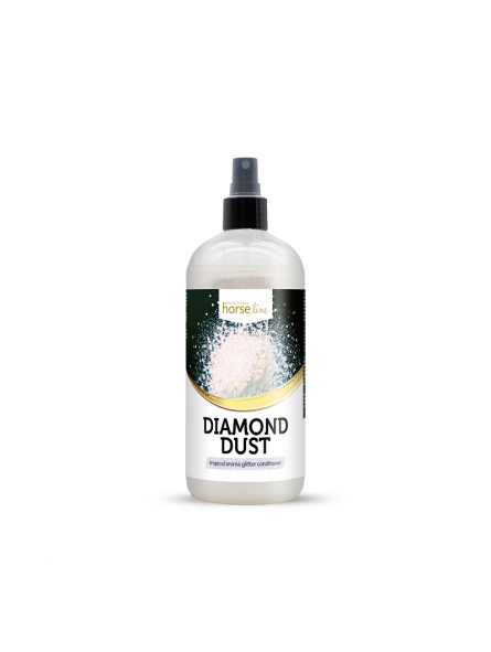 Diamond Dust 500 ml mgiełka nabłyszczająca dla koni odżywka brokatowa, kosmetyk