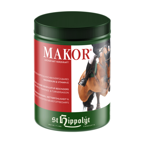 Makor – suplement na uspokojenie  dla koni opakowanie 1 kg