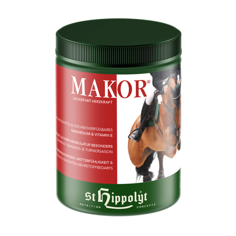 Makor – suplement na uspokojenie  dla koni opakowanie 1 kg