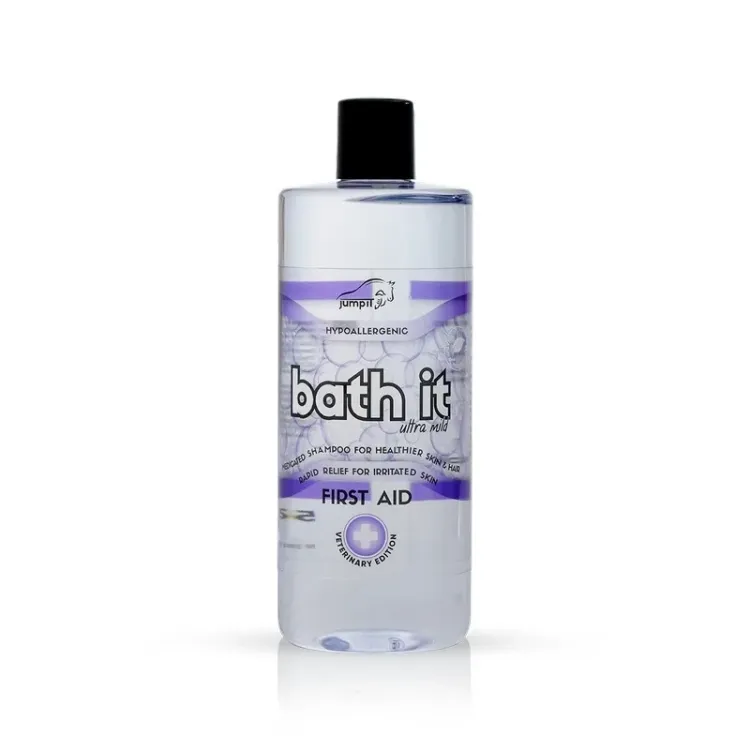 Jump it Bath It Ultra mild Szampon hipoalergiczny łagodzący dla koni pojemność 500ml