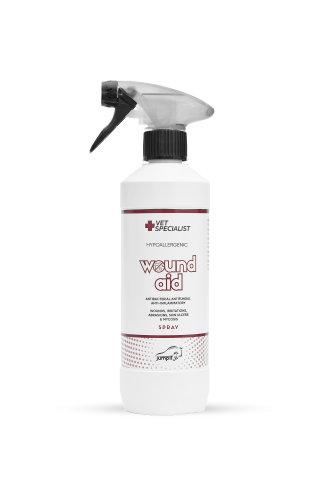 Jump IT Wound aid 500 Płyn zabezpieczający świeże rany spray dla koni pojemność 500 ml