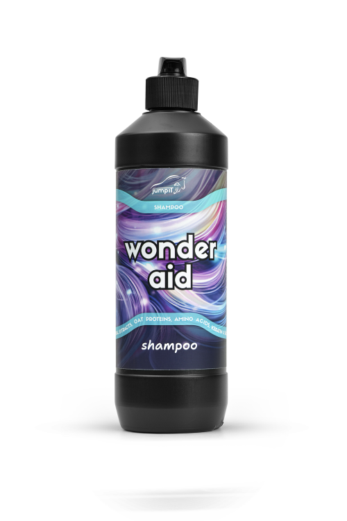 Jump It Wonder aid mane &amp;tail detangler ułatwia rozczesywanie grzywy i ogona u konia pojemność 500m
